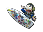 Sticker Bomb Surf Ava (Foil) image